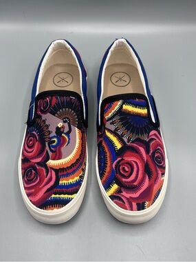 Inkkas Baila Canvas Slip On Sneakers Unisex New